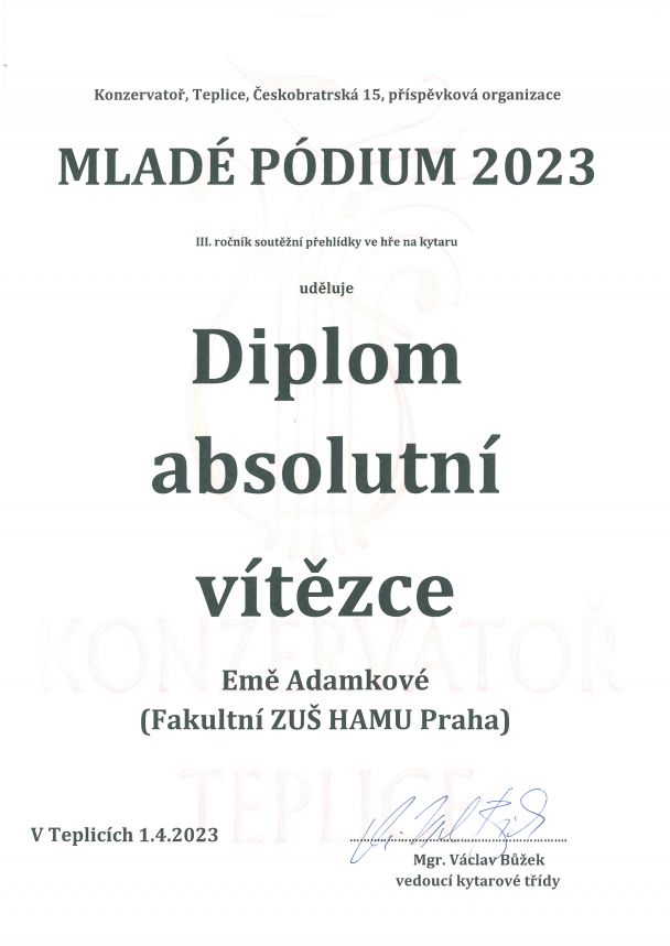 Mladé pódium