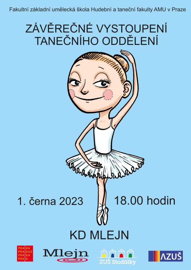 Závěrečné a absolventské vystoupení tanečního oboru