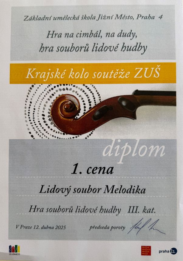 Krajské kolo soutěže MŠMT lidových souborů