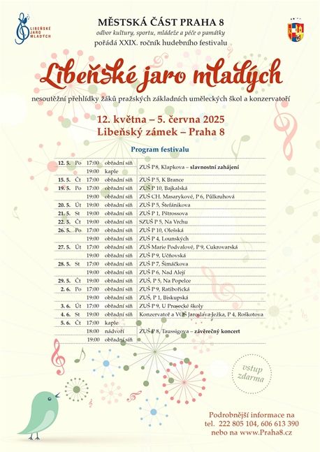 Libeňské jaro mladých 2025