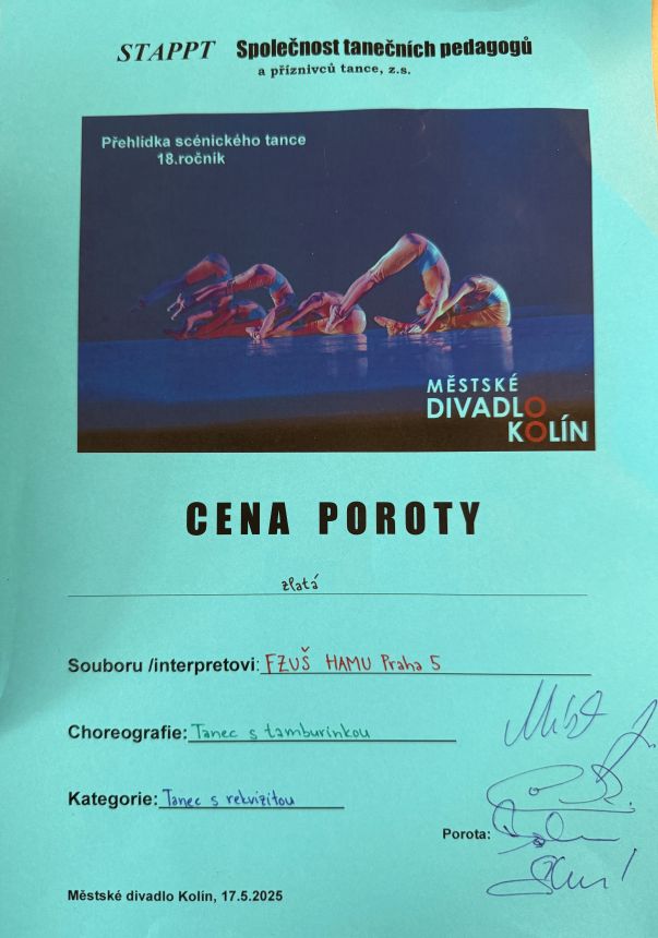 Taneční odpoledne 18. ročník Městské divadlo Kolín