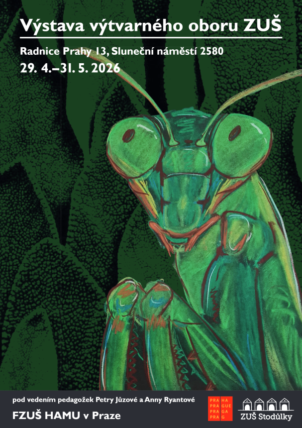 Výstava výtvarného oboru na radnici MČ Prahy 13