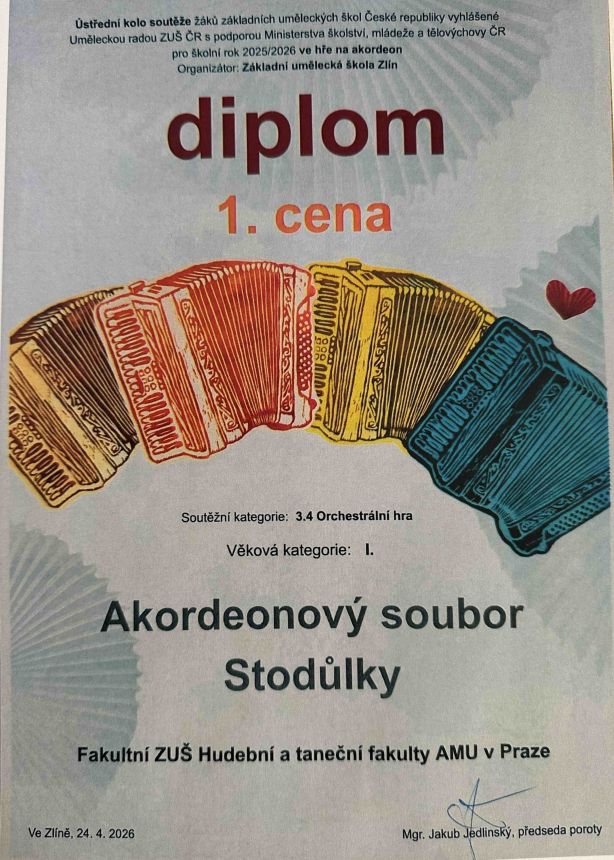 Ústřední kolo soutěže ve hře na akordeon