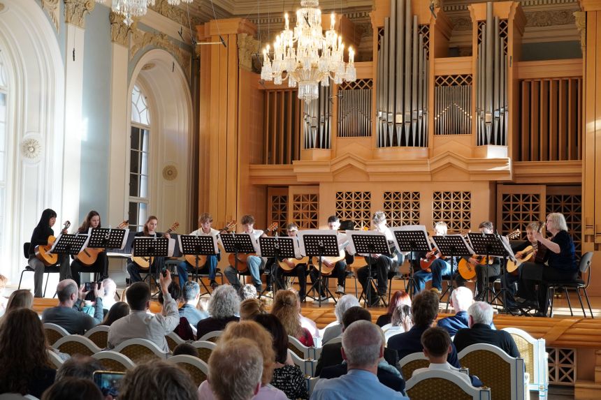 Závěrečný koncert na HAMU