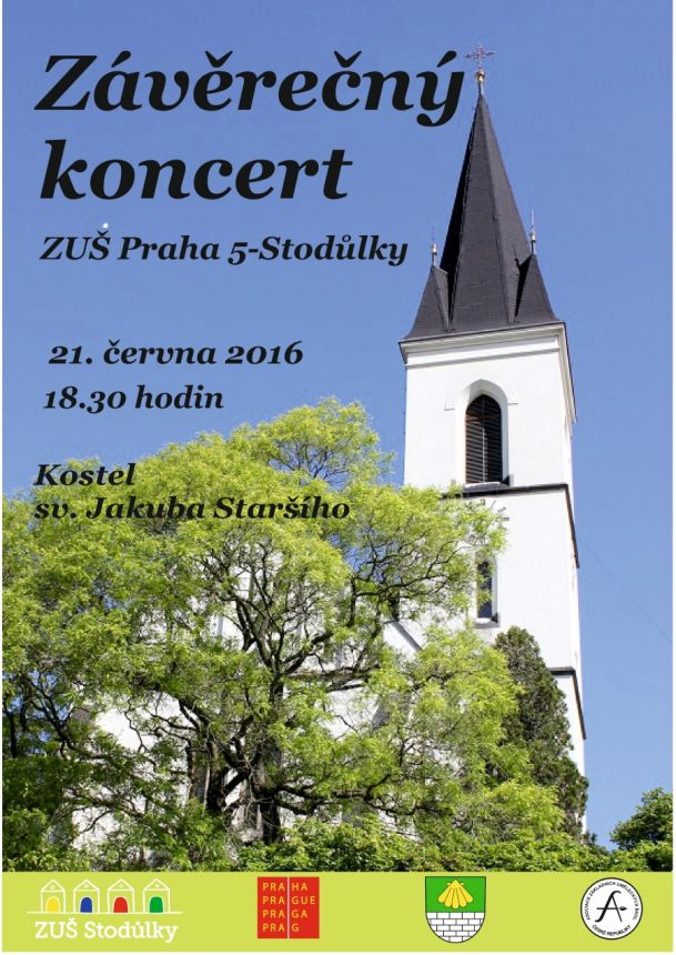 Závěrečný koncert v kostele 2016